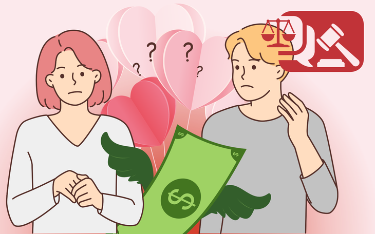 Chia tay đòi 'tình phí' được không? - Ảnh minh họa: NGỌC THÀNH