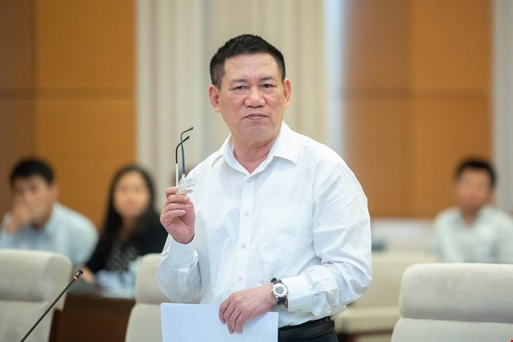 Bộ trưởng Bộ Tài chính Hồ Đức Phớc - Ảnh: GIA HÂN