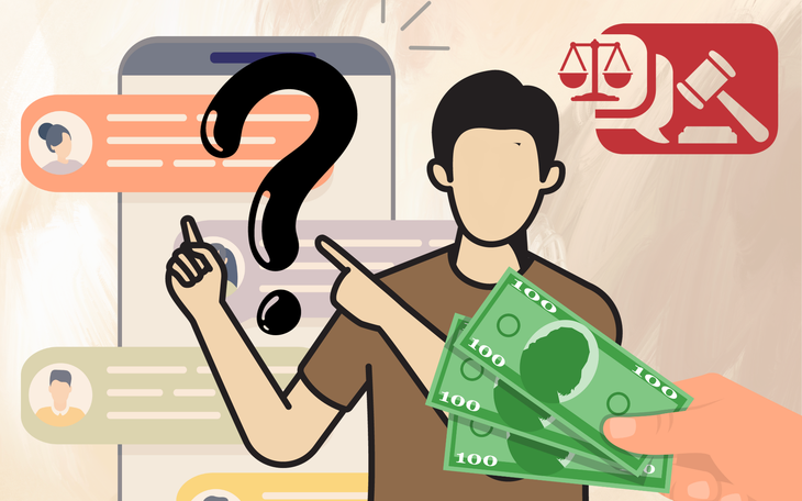 Bạn mượn tiền chây ỳ không trả, có thể dựa vào tin nhắn trên Zalo đòi được không? - Ảnh minh họa: NGỌC THÀNH